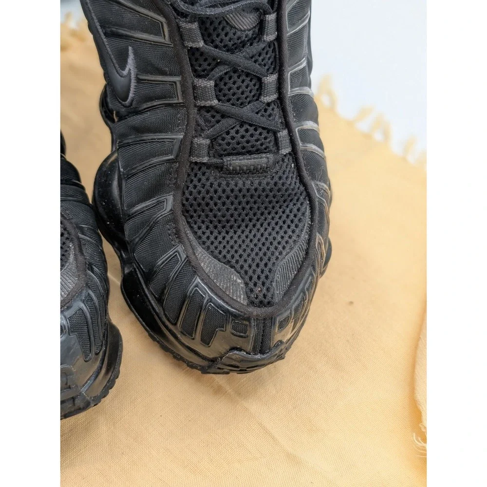Nike Shox TL Black Metallic Hematite Men's Size 9.5 AV3595-002 Excellent...